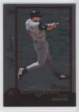 1998 Bowman - [Base] - International #58 - Todd Greene