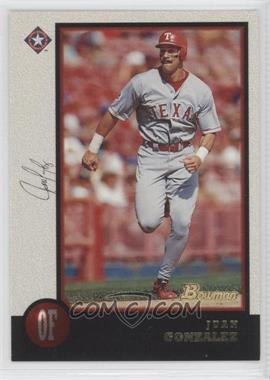 1998 Bowman - [Base] #66 - Juan Gonzalez