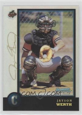 1998 Bowman Chrome - [Base] - Golden Anniversary Refractor Missing Serial Number #81 - Jayson Werth