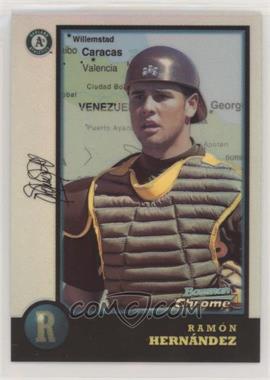 1998 Bowman Chrome - [Base] - International Refractor #155 - Ramon Hernandez