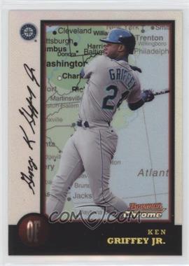 1998 Bowman Chrome - [Base] - International Refractor #33 - Ken Griffey Jr.