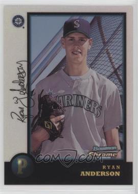 1998 Bowman Chrome - [Base] - Refractor #129 - Ryan Anderson