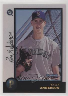 1998 Bowman Chrome - [Base] - Refractor #129 - Ryan Anderson