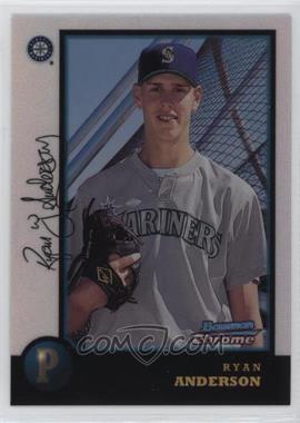 1998 Bowman Chrome - [Base] - Refractor #129 - Ryan Anderson