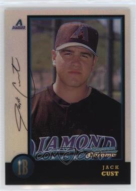 1998 Bowman Chrome - [Base] - Refractor #153 - Jack Cust