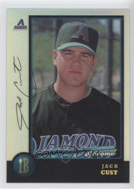 1998 Bowman Chrome - [Base] - Refractor #153 - Jack Cust