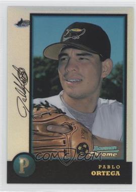 1998 Bowman Chrome - [Base] - Refractor #180 - Pablo Ortega