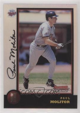 1998 Bowman Chrome - [Base] - Refractor #223 - Paul Molitor