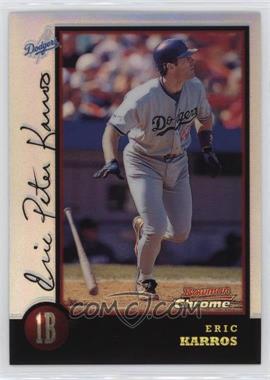 1998 Bowman Chrome - [Base] - Refractor #228 - Eric Karros