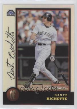 1998 Bowman Chrome - [Base] - Refractor #233 - Dante Bichette