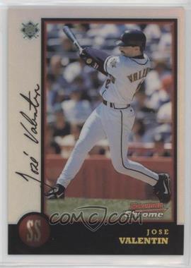 1998 Bowman Chrome - [Base] - Refractor #261 - Jose Valentin [EX to NM]