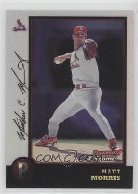 1998 Bowman Chrome - [Base] - Refractor #28 - Matt Morris