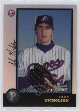 1998 Bowman Chrome - [Base] - Refractor #336 - John Nicholson