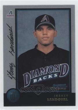 1998 Bowman Chrome - [Base] #197 - Jhensy Sandoval