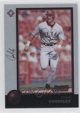 1998 Bowman Chrome - [Base] #66 - Juan Gonzalez