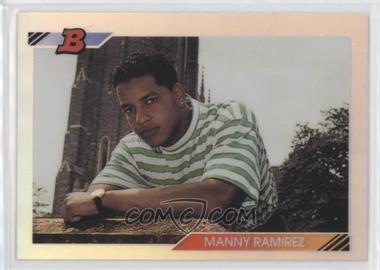 1998 Bowman Chrome - Reprints - Refractor #36 - Manny Ramirez