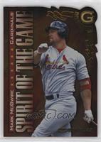 Spirit of the Game - Mark McGwire [EX to NM] #/500