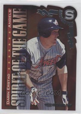 1998 Donruss - [Base] - Press Proof Silver #399 - Spirit of the Game - Darin Erstad /1500