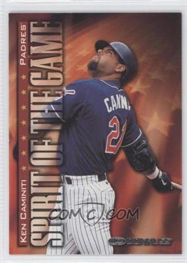 1998 Donruss - [Base] #391 - Spirit of the Game - Ken Caminiti