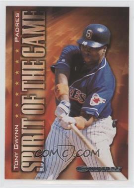 1998 Donruss - [Base] #410 - Spirit of the Game - Tony Gwynn