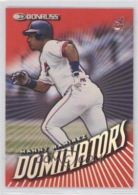 1998 Donruss - Dominators #23 - Manny Ramirez