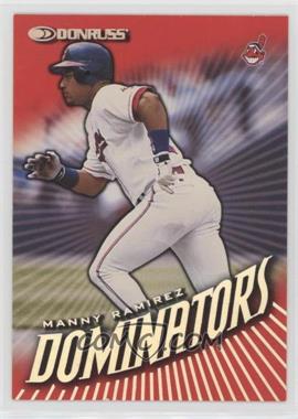 1998 Donruss - Dominators #23 - Manny Ramirez