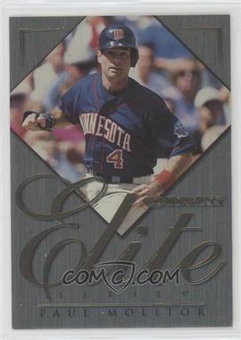 1998 Donruss - Elite Series #8 - Paul Molitor /2500