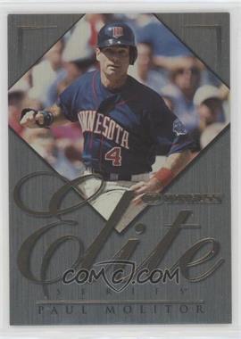 1998 Donruss - Elite Series #8 - Paul Molitor /2500