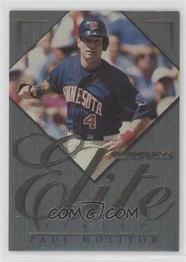 1998 Donruss - Elite Series #8 - Paul Molitor /2500