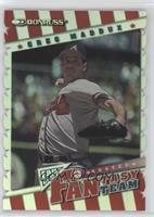 Red - Greg Maddux #/250