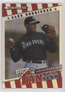 1998 Donruss - Fan Club Fantasy Team #7 - Red - Alex Rodriguez /1750