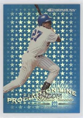 1998 Donruss - Production Line Power Index #16 - Vladimir Guerrero /833