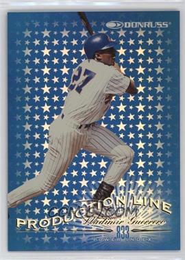 1998 Donruss - Production Line Power Index #16 - Vladimir Guerrero /833