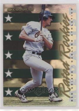 1998 Donruss Collections - Donruss - Prized Collections #PC203 - Ben Grieve