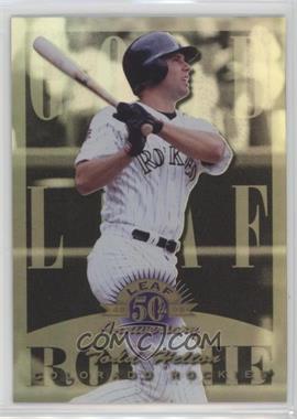 1998 Donruss Collections - Leaf - Prized Collections #PC383 - Todd Helton