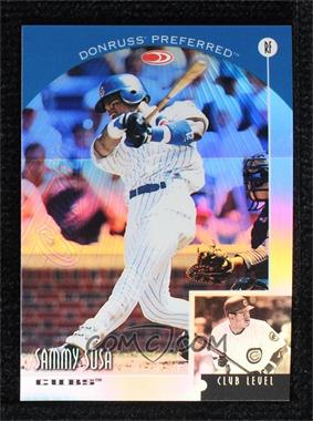 1998 Donruss Collections - Preferred - Prized Collections #PC590 - Sammy Sosa /55