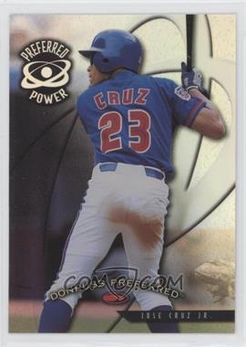 1998 Donruss Collections - Preferred - Prized Collections #PC747 - Jose Cruz Jr. /55