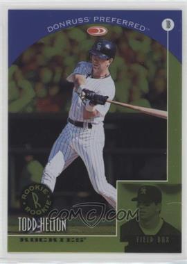 1998 Donruss Collections - Preferred #690 - Todd Helton /1400