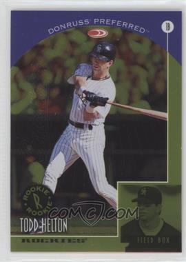 1998 Donruss Collections - Preferred #690 - Todd Helton /1400