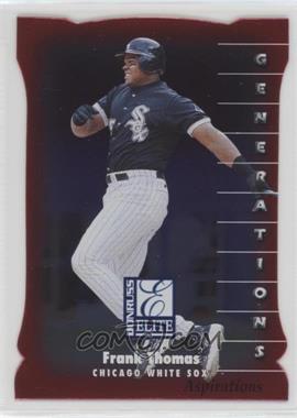 1998 Donruss Elite - [Base] - Aspirations #119 - Frank Thomas /750