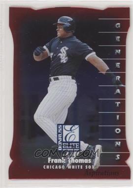 1998 Donruss Elite - [Base] - Aspirations #119 - Frank Thomas /750