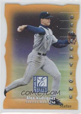 1998 Donruss Elite - [Base] - Status #120 - Alex Rodriguez /100