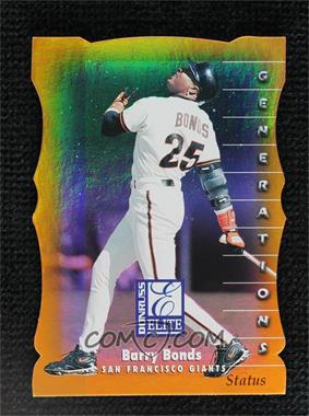 1998 Donruss Elite - [Base] - Status #133 - Barry Bonds /100 [EX to NM]