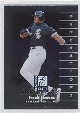 1998 Donruss Elite - [Base] #119 - Frank Thomas