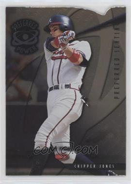 1998 Donruss Preferred - [Base] - Die-Cut Preferred Seating #174 - Preferred Power Grandstand - Chipper Jones