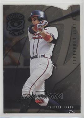 1998 Donruss Preferred - [Base] - Die-Cut Preferred Seating #174 - Preferred Power Grandstand - Chipper Jones