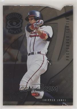 1998 Donruss Preferred - [Base] - Die-Cut Preferred Seating #174 - Preferred Power Grandstand - Chipper Jones