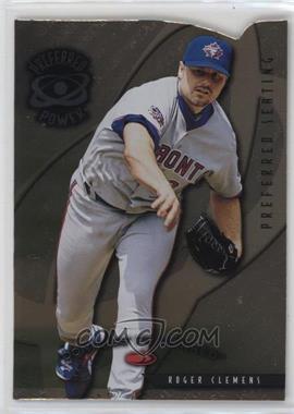 1998 Donruss Preferred - [Base] - Die-Cut Preferred Seating #182 - Preferred Power Grandstand - Roger Clemens