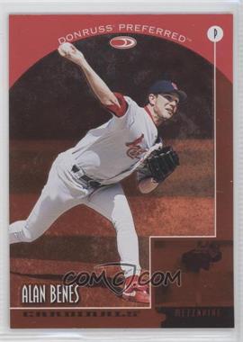 1998 Donruss Preferred - [Base] #109 - Mezzanine - Alan Benes