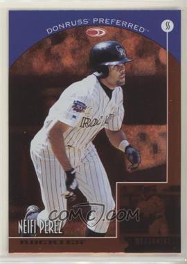 1998 Donruss Preferred - [Base] #116 - Mezzanine - Neifi Perez